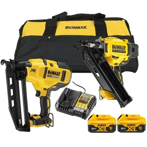 Dewalt DCK246P2 18v XR Nailer Twin Pack DCN930 First Fix + DCN660 Second Fix