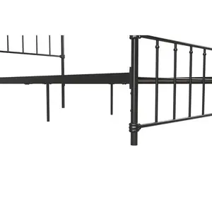 Aanya Bed Frame Matte Black / Single (3')