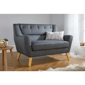 Birlea Lambeth Medium Sofa Grey