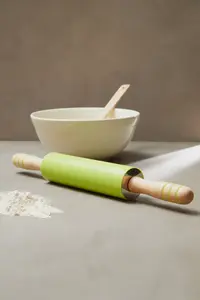 Interiors by Premier Zing Green Silicone Rolling Pin