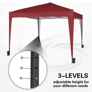 MCC Direct Gazebo 3x3 Pop up Red