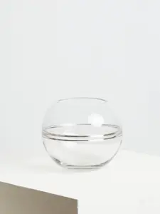 Interiors by Premier Optik Clear Glass Round Vase