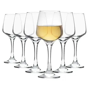 LAV - Lal White Wine Glasses - 295ml - Pack of 6