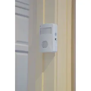 Door Entry Alarm Chime Bell PIR Wireless Motion Sensor Detector Shop Door Home