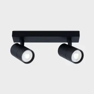 Harper Living 2 Light Ceiling Spot light, Black