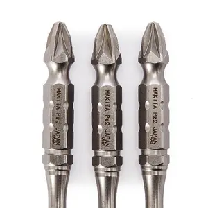 Makita Torsion Double Ended Screwdriver Bit Set Pozi 2 PZ2 3 Pack B-12790 85mm