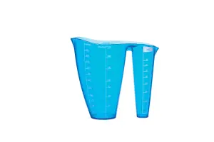 Colourworks Brights Blue Dual Measuring Jug