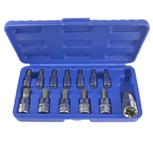 13pc Metric Allen / Hex Bit Socket Set 1/4" 3/8" and 1/2" Drive AT748