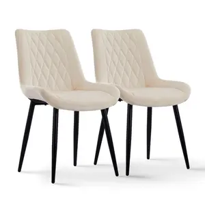 Nogales Dining Chair (Set of 2) Beige