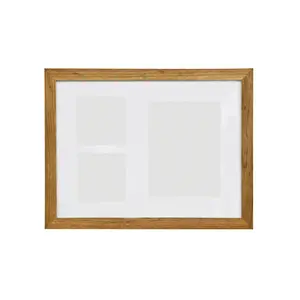 Maison by Premier Walnut Wood 3 Photo Collage Photo Frame