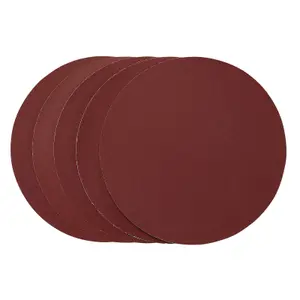 Draper  Sanding Discs, 200mm, PSA, 240 Grit, (Pack of 5) 63045