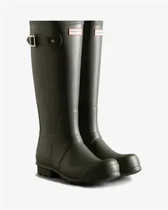 Hunter Boots Men's Original Tall Wellington Boots Dark Olive 9