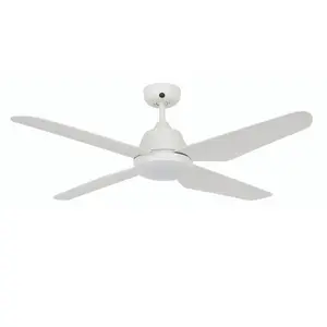 Alberte 122cm Ceiling Fan with LED Lights White