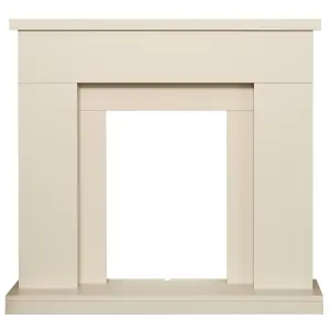 Adam Lomond Fireplace in Stone Effect, 39 Inch