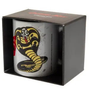 Cobra Kai Strong Mug White/Red/Yellow (One Size)