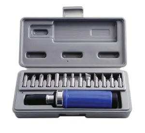 Laser Tools 0596 15pc Impact Driver Set with Bit Set