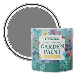 Rust-Oleum Torch Grey Matt Garden Paint 2.5L