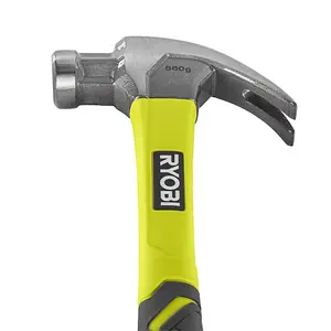 Ryobi Fibreglass Curved Claw Hammer (560g) - RHHCC560