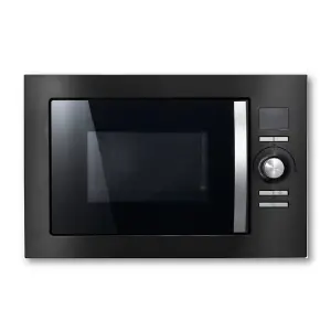 Cookology Built-in 900W Microwave with Convection Oven & Grill 25L Integrated - BMOG25LNBH Black