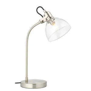 Acrobat Nickel effect Table lamp