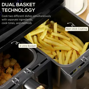 HOMCOM 8.8L Air Fryer