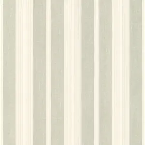 Galerie Stripes And Damask 2 Green Cushion Stripe Smooth Wallpaper