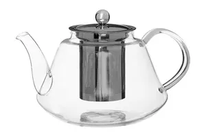 Maison by Premier High Borosilicate Curved 1200ml Teapot