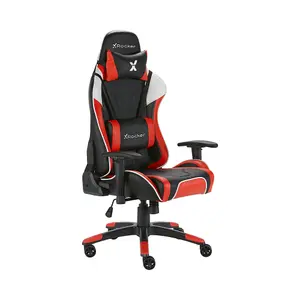 X-Rocker Agility eSport Gaming Chair Racing PC Reclining Adjustable PC Gaming Seat - RED