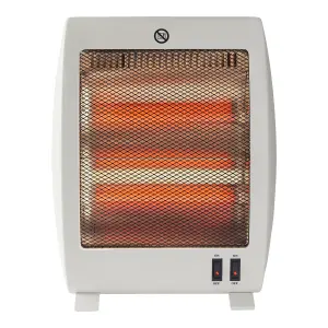 Electric 1kW Light grey Quartz heater