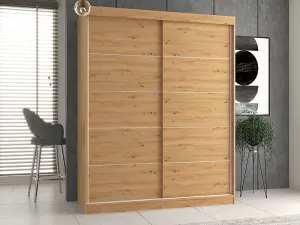 IGA 160 Muntins Wardrobe Artisan Oak