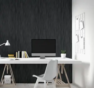 Arthouse Stardust Black Wallpaper