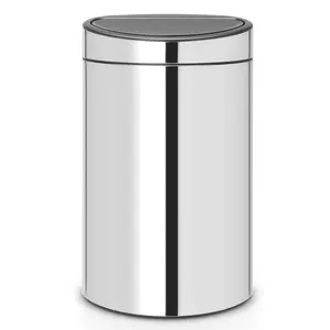 Brabantia Touch Bin Brilliant Steel / 40 L