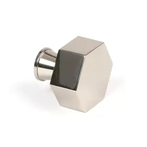 From The Anvil Polished Nickel Kahlo Cabinet Knob - 38mm