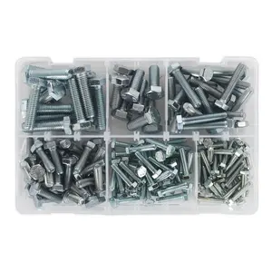 Sealey Setscrew Assortment 150pc Metric M5-M10 High Tensile AB048SS