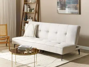 Beliani Modern Sofa Bed ESSVIK Light Beige