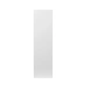 GoodHome Stevia Gloss white Slab Tall wall Cabinet door (W)250mm (H)895mm (T)18mm