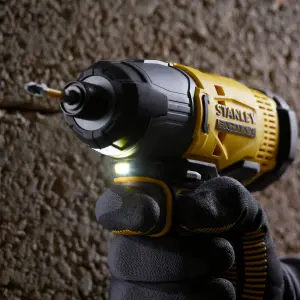 Stanley FatMax 18V Li-ion Brushed Cordless Impact driver (1 x 2Ah) - SFMCF800