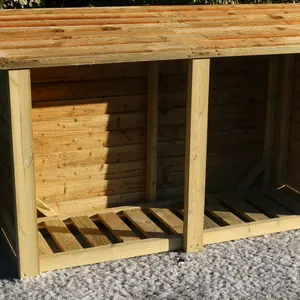 CHURNET VALLEY HEAVY DUTY LOGSTORE 4X6 (HEIGHT FT X WIDTH FT)