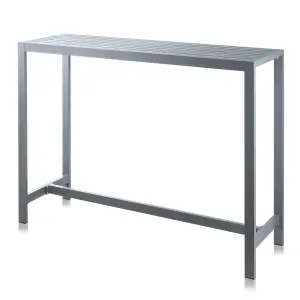 Alfresia Grey Garden Bar Table