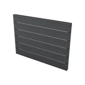 Agadon Rome Aluminium Designer Radiator 603 x 800 mm Textured Anthracite - 1532 BTU - 10 Years Guarantee