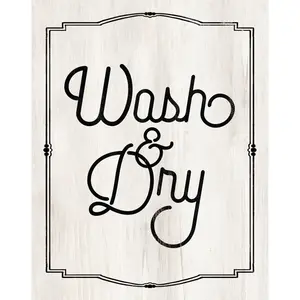 Wash And Dry - Wrapped Canvas Print 76cm H x 51cm W x 3.8cm D