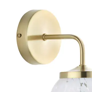 Harbour Studio Lucie Gold Wired Wall light