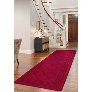 Tribela Gel Doormat Red / 80cm x 150cm