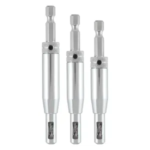 Trend QR/DBG/SET Quick Release 3 Piece Hinge Lock Centred Pilot Hole Drill Bits