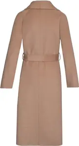 House Of Bruar Ladies Wool Rich Tie Coat