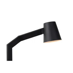 Lucide Mizuko Modern Desk Lamp - 1xE14 - Black