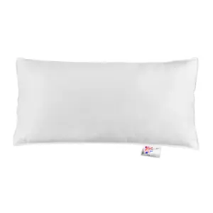 Homescapes Microfibre Euro Continental Pillow Pair - 40cm x 80cm (16"x32")