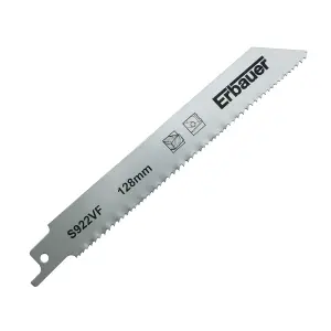 Erbauer Universal Reciprocating saw blade S922VF (L)150mm, Pack of 2