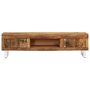 Berkfield TV Stand Solid Reclaimed Wood 140x30x40 cm