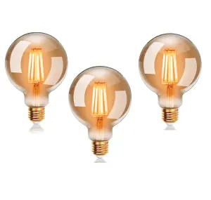 Extrastar 6W Filament Light Bulb E27, 2200K AG806W